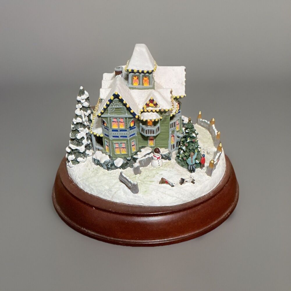Victorian Lights Christmas Thomas Kinkade Celebration Of Light Collection F1935